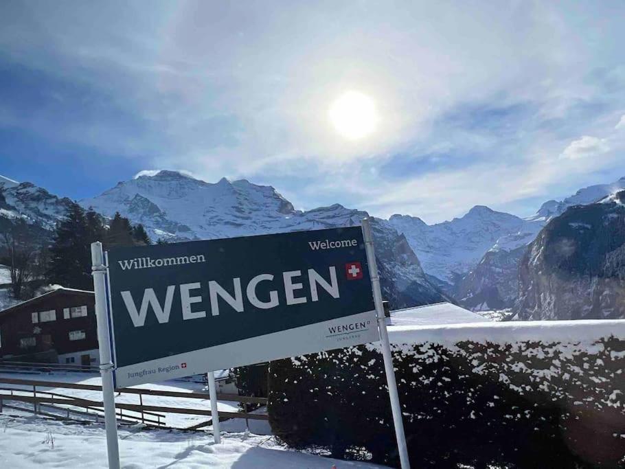 Wengen Apartment - Amazing Views, Centrally Located By Train Station Exterior foto