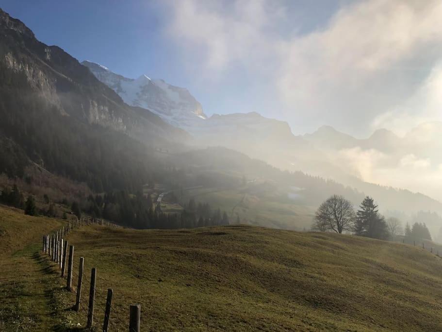 Wengen Apartment - Amazing Views, Centrally Located By Train Station Exterior foto